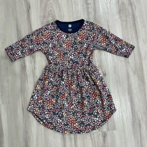 Tea Collection Curved Hem Toddler Girls Dress 3t